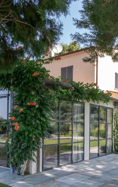 Veranda in cascinale